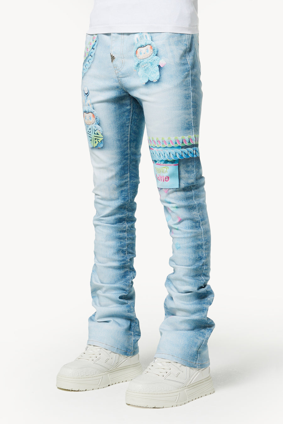 Aqua Blue Candy Riot Denim V2