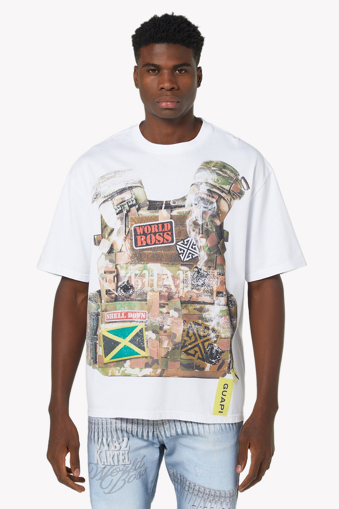 トップス GUAPI White Commandment Tee – GUAPI CLOTHING FZ-LLC