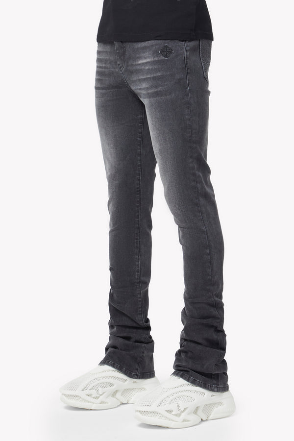 アイアングレーベーシックスタックデニム - Guapi Clothing