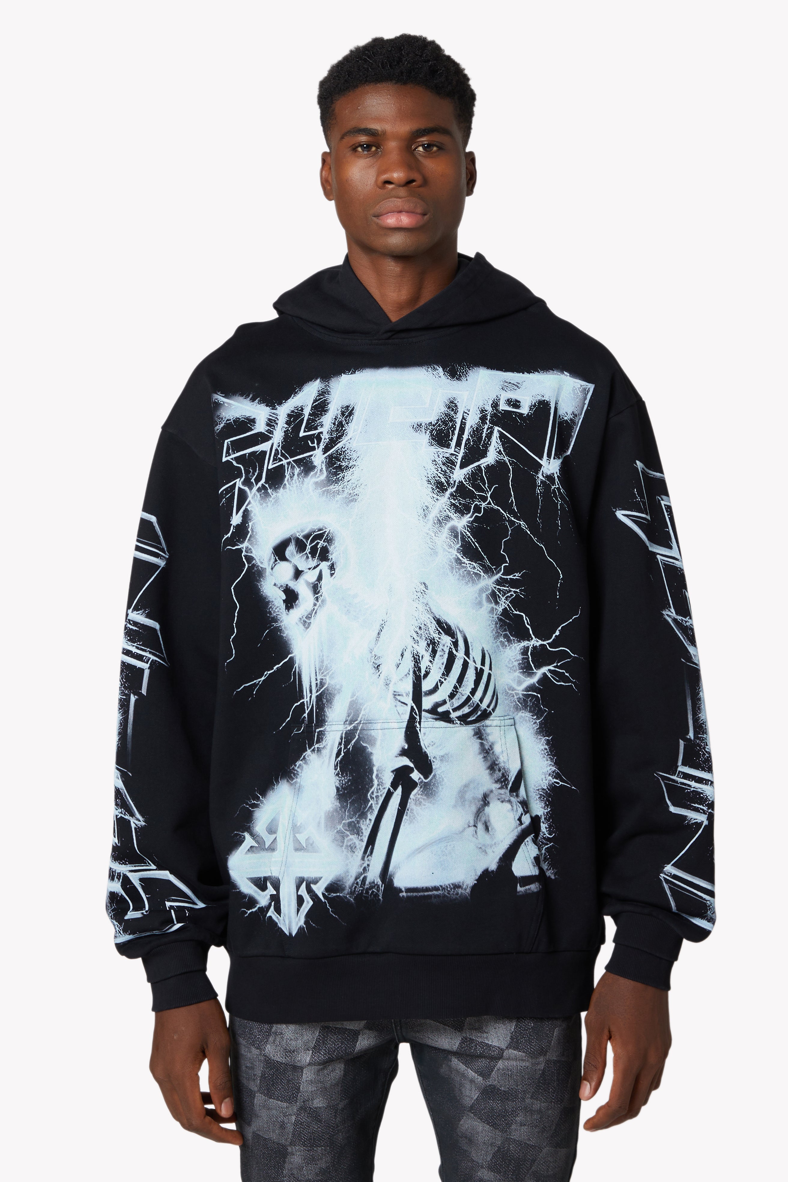 Black Revived Hoodie V1 – GUAPI CLOTHING FZ-LLC