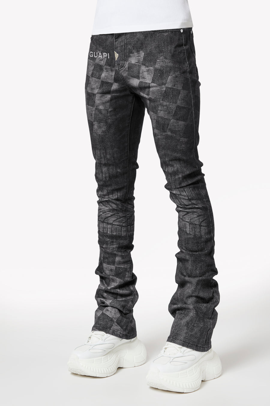 Obsidian Black Racer Denim V1