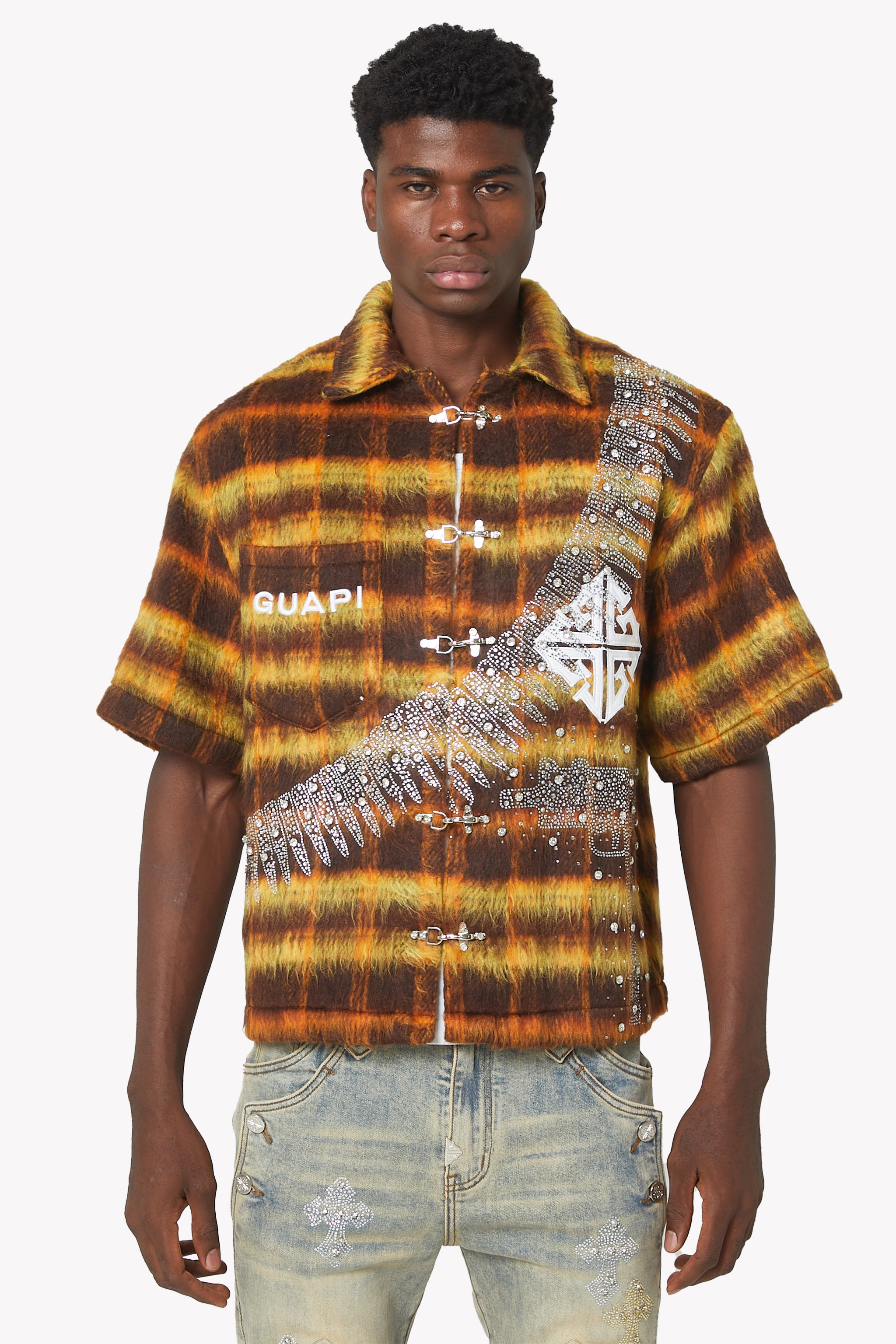 Copper Uzi Flannel – GUAPI CLOTHING FZ-LLC