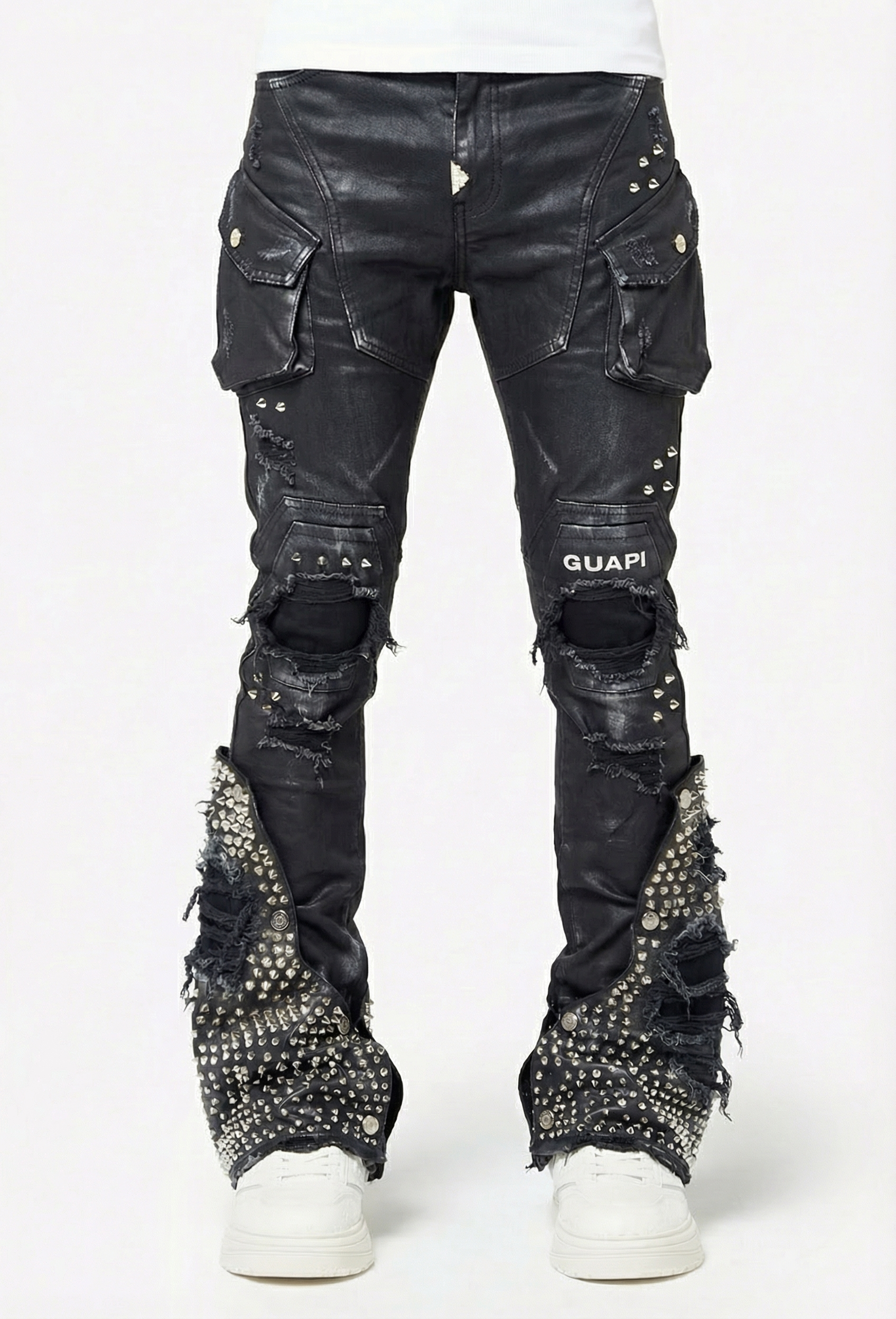 Black Coffin Arc Waxed Denim – GUAPI CLOTHING FZ-LLC