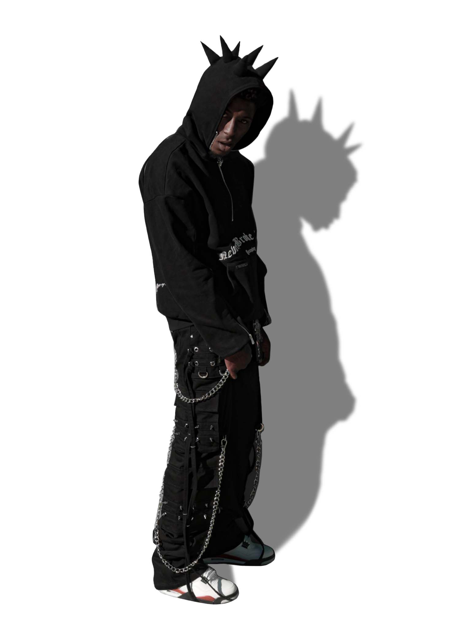 NBAヤングボーイブラックパーカー – Guapi Clothing