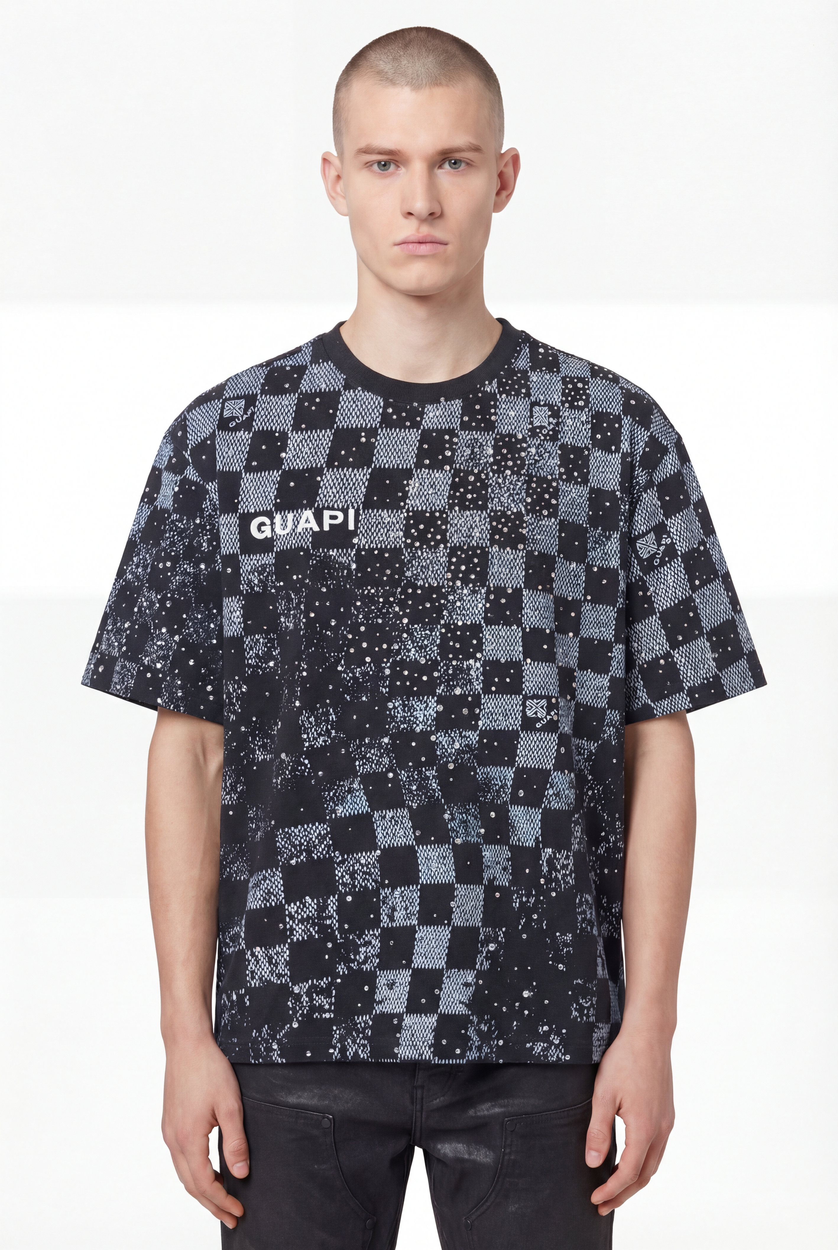 GUAPI Tシャツ Checkerboard Tee – GUAPI CLOTHING FZ-LLC