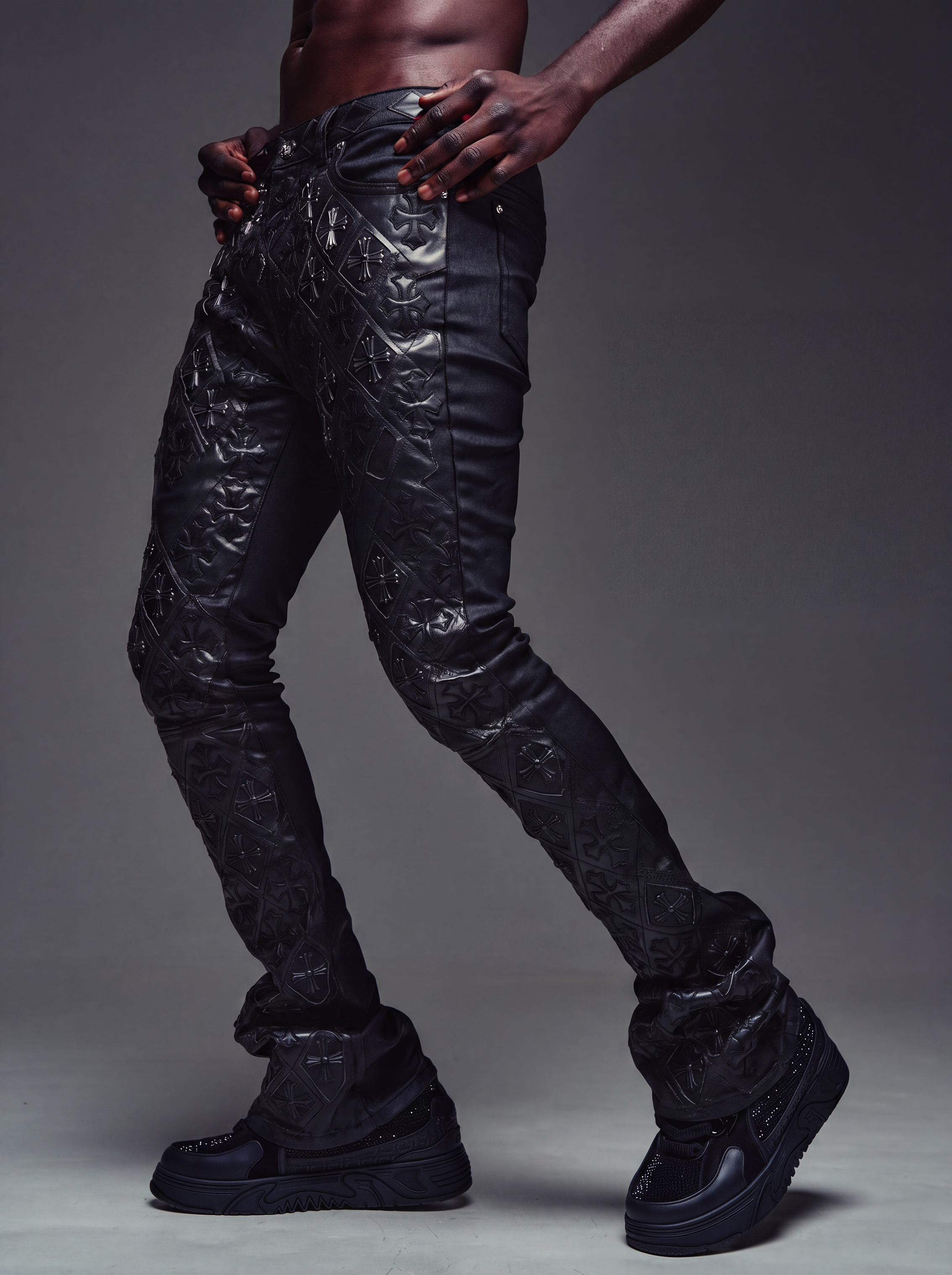 All Black Relic Waxed Denim – GUAPI CLOTHING FZ-LLC