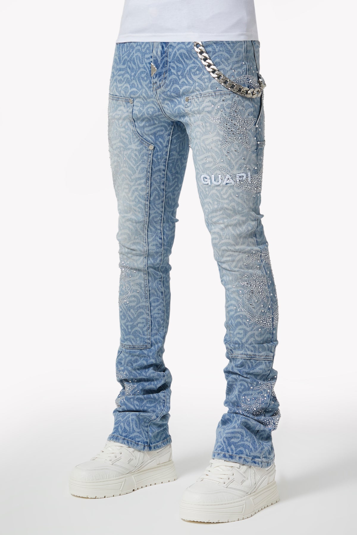 アクアブルー書道デニム – GUAPI CLOTHING FZ-LLC