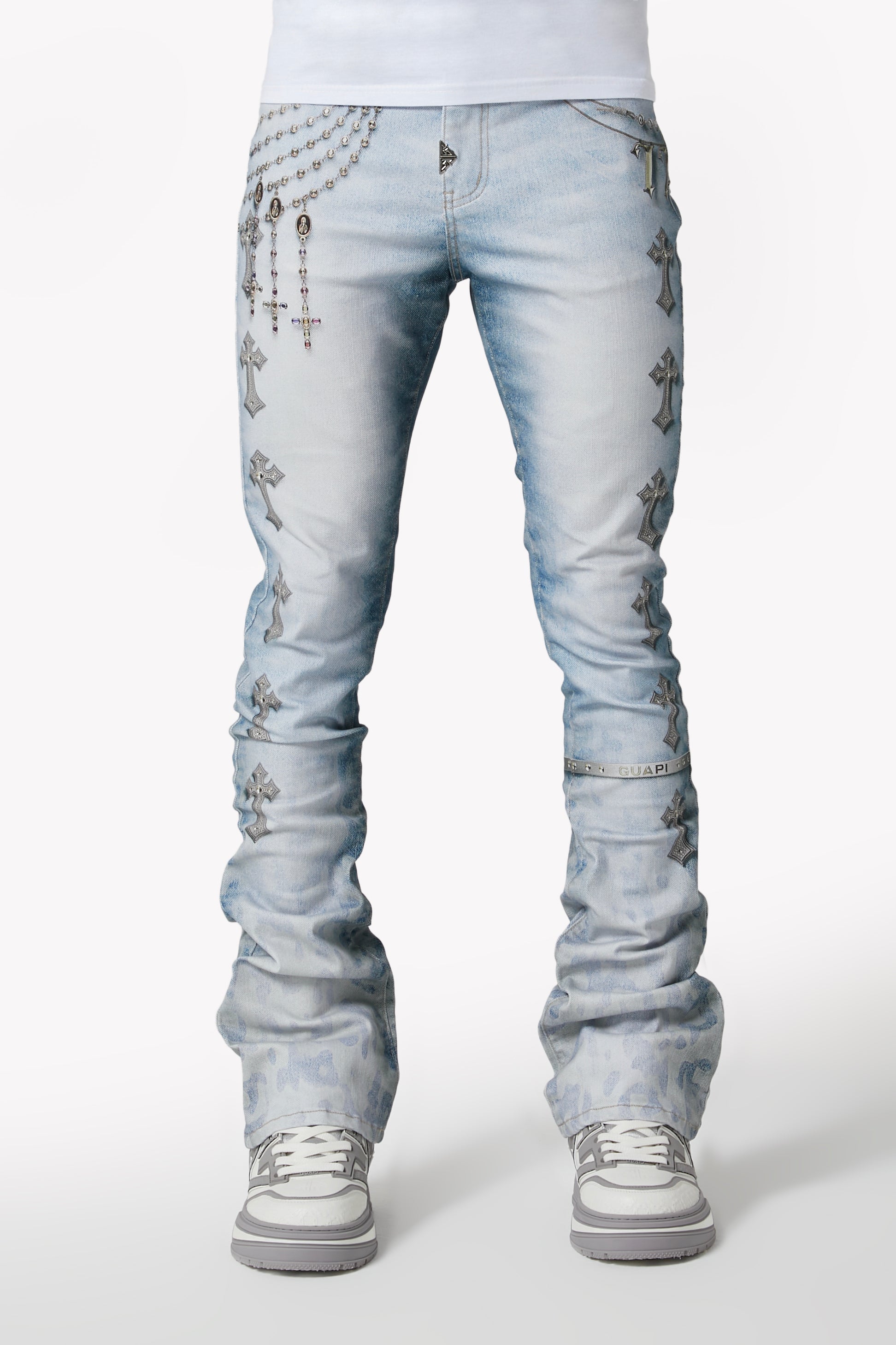 Aqua Blue Heavens Vault Denim