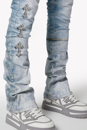 Aqua Blue Heavens Vault Denim