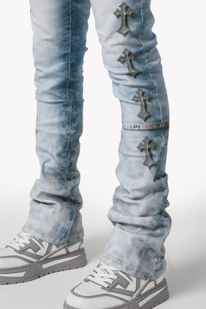 Aqua Blue Heavens Vault Denim