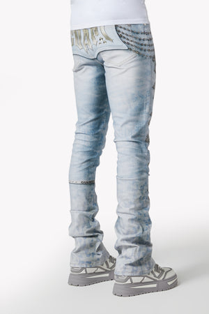 Aqua Blue Heavens Vault Denim