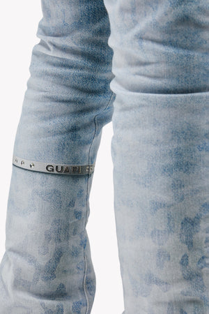 Aqua Blue Heavens Vault Denim
