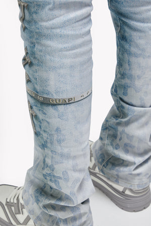 Aqua Blue Heavens Vault Denim