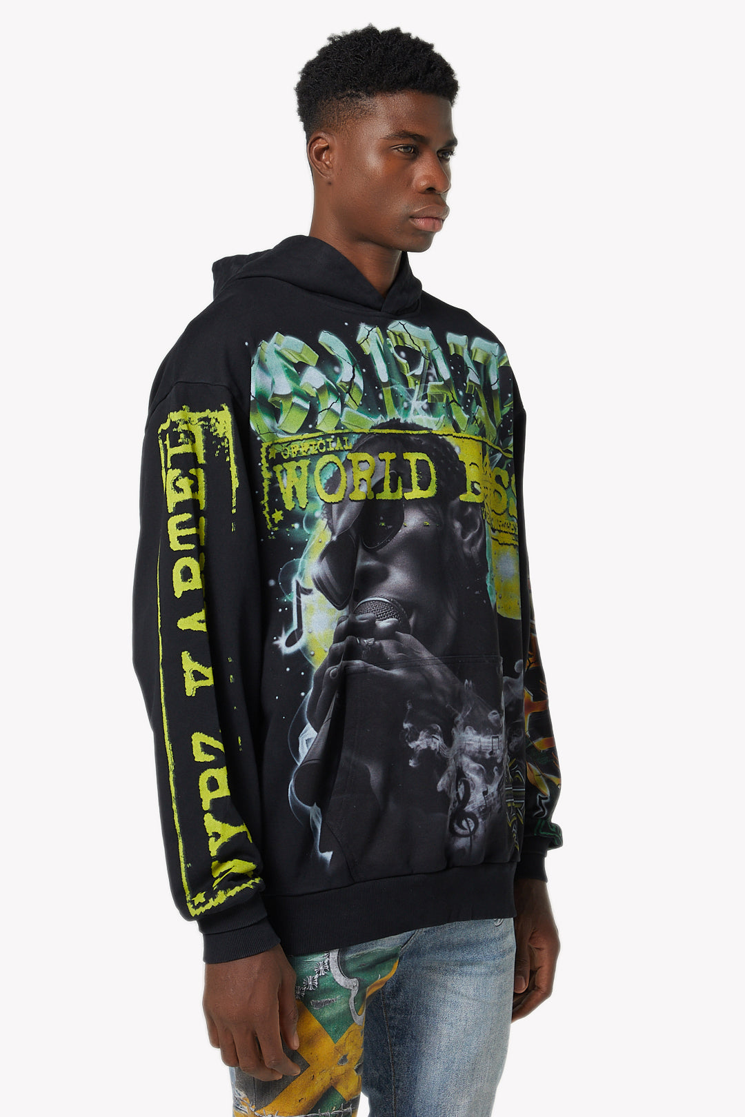 Black World Boss Hoodie V2