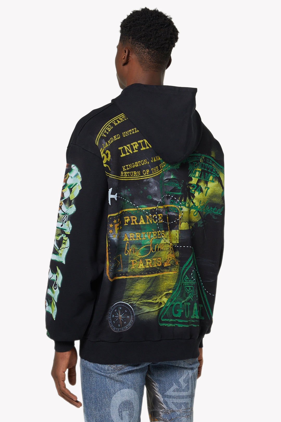 Black World Boss Hoodie V2 – GUAPI CLOTHING FZ-LLC