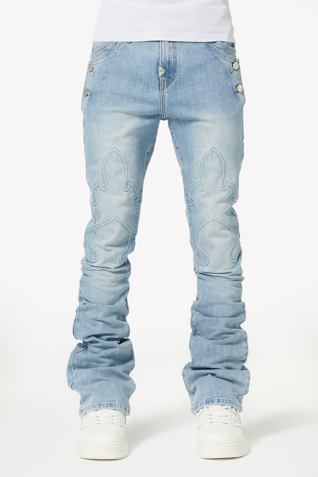 Aqua Blue Sanctum Denim