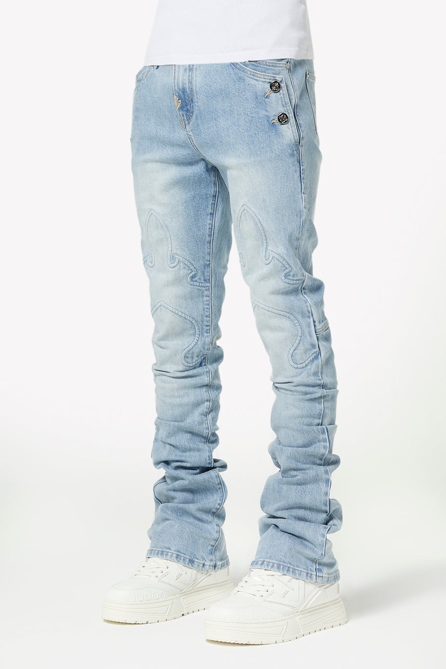 Aqua Blue Sanctum Denim