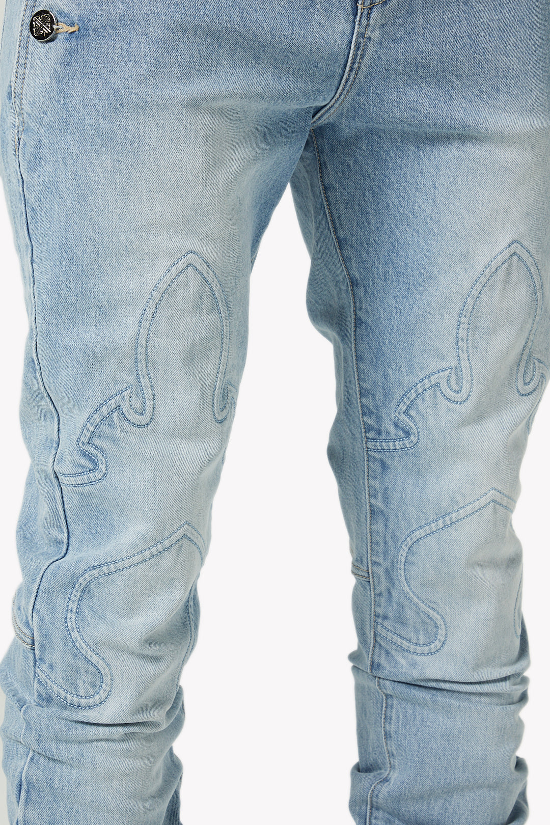 Aqua Blue Sanctum Denim