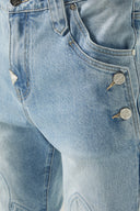 Aqua Blue Sanctum Denim