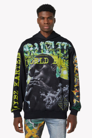 Black World Boss Hoodie V2