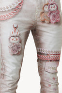 Dusty Rose Candy Riot Denim