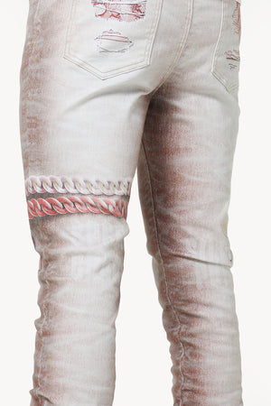 Dusty Rose Candy Riot Denim
