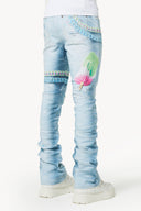 Aqua Blue Candy Riot Denim V2