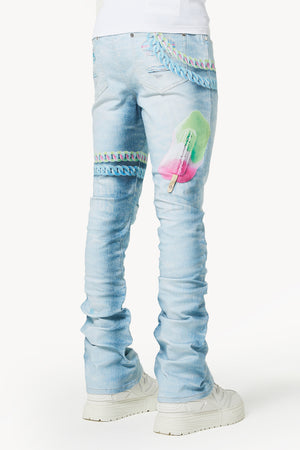 Aqua Blue Candy Riot Denim V2