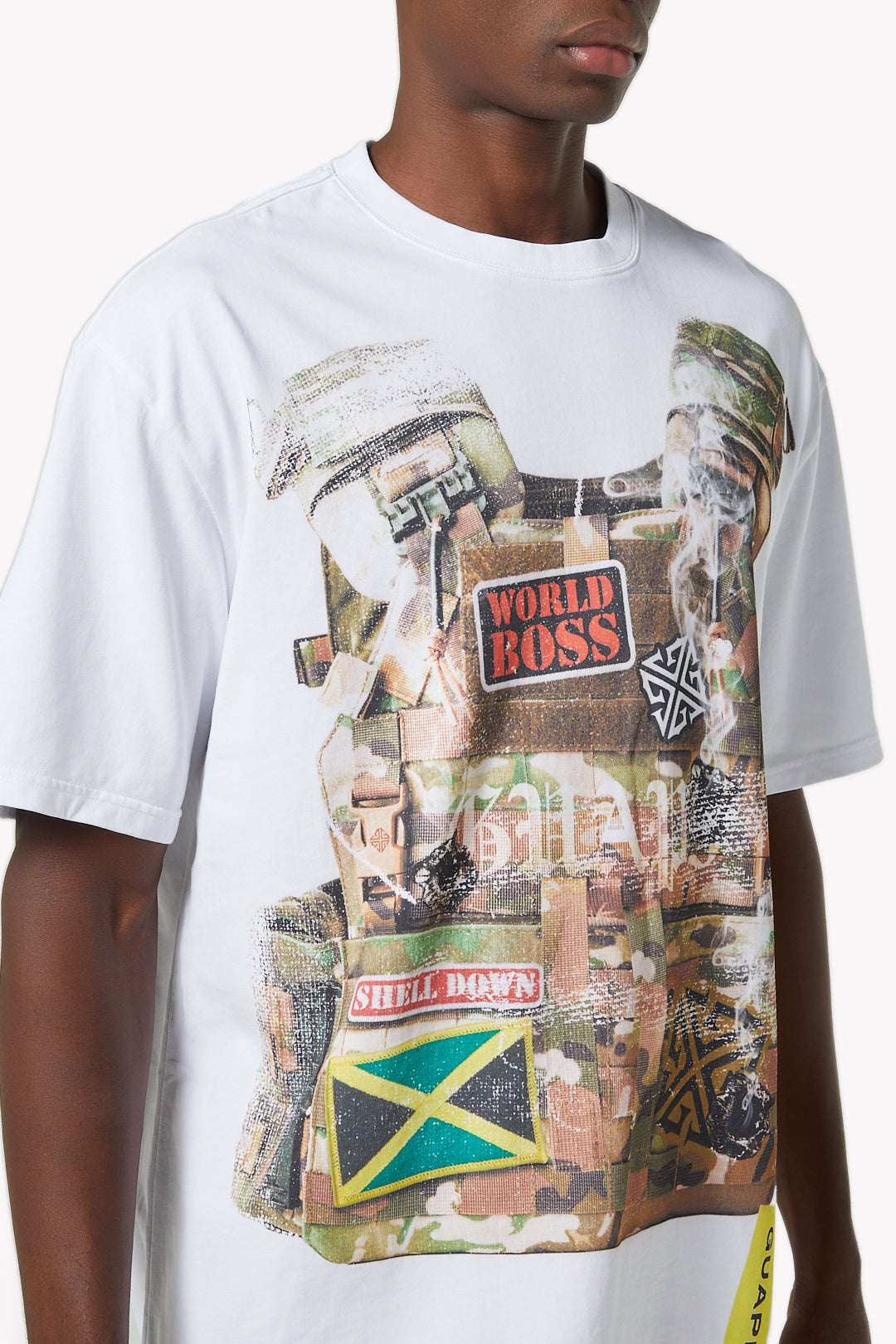 White Commandment Tee