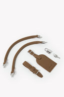 Cocoa Brown Mini Duffle Bag