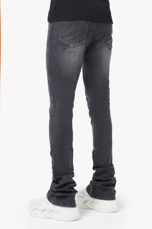 Iron Grey Basics Stacked Denim