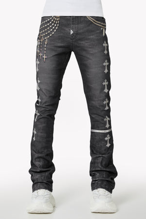 Obsidian Black Heavens Vault Denim