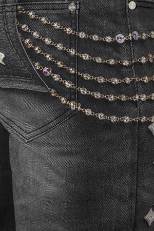 Obsidian Black Heavens Vault Denim