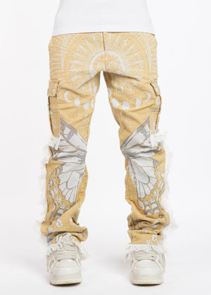 Sand Brown Tapestry Pant