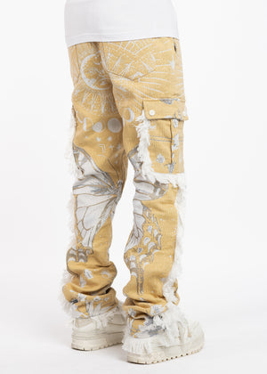 Sand Brown Tapestry Pant