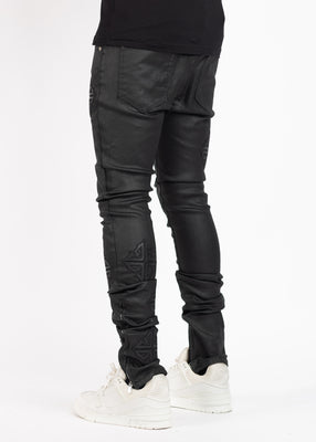 All Black Icon Denim V2 - Guapi Clothing