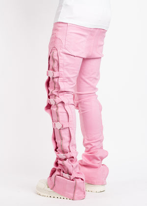 French Rose Waxed Premium Denim