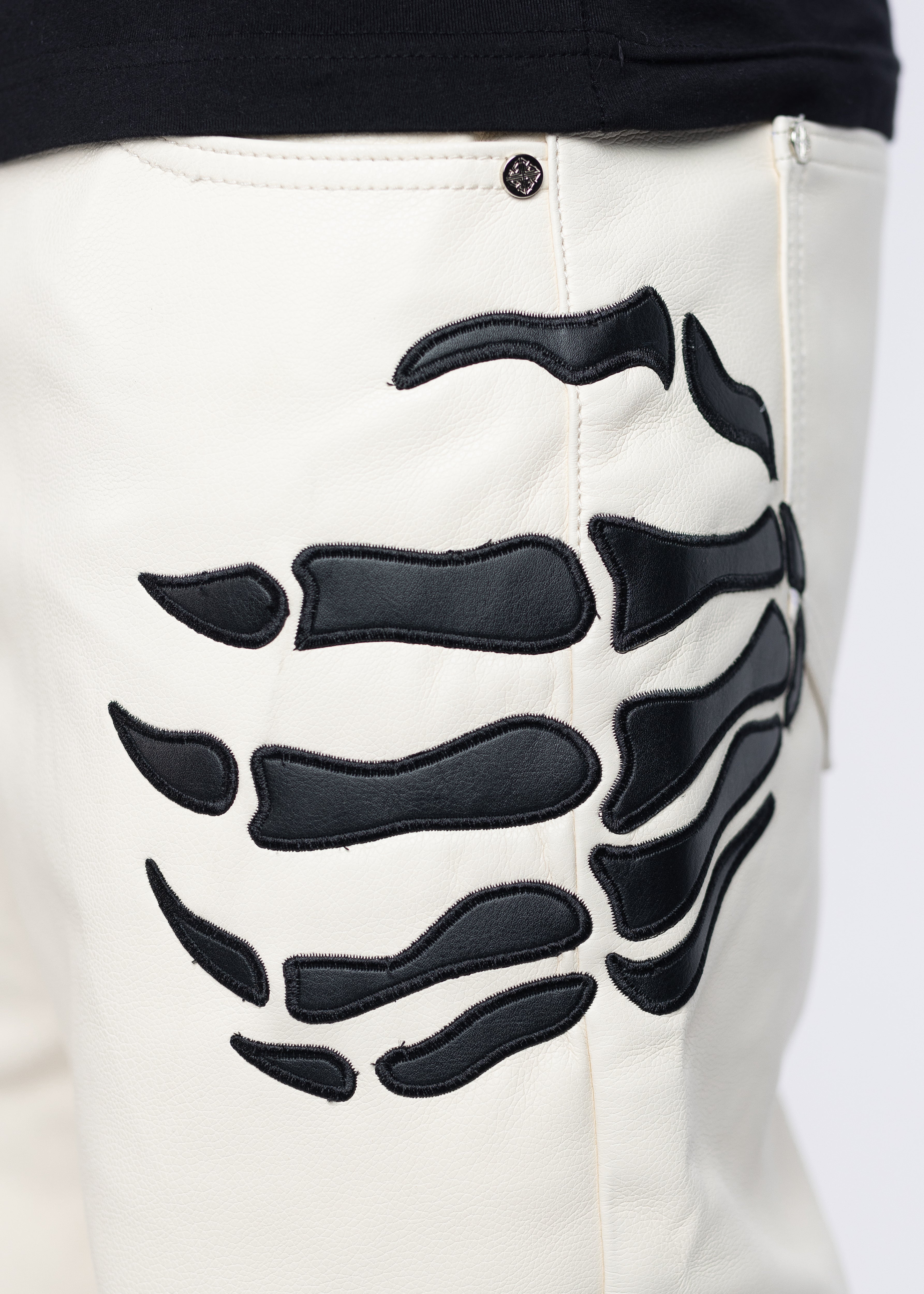 Cream Hell Dragger Leather Pant – GUAPI CLOTHING FZ-LLC Cream Hell Dragger Leather Pant – GUAPI CLOTHING FZ-LLC