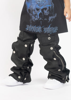 <tc>オブシディアンブラックワックスプレミアムキッズデニム</tc>