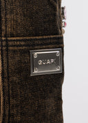 Vintage Brown Spider Denim