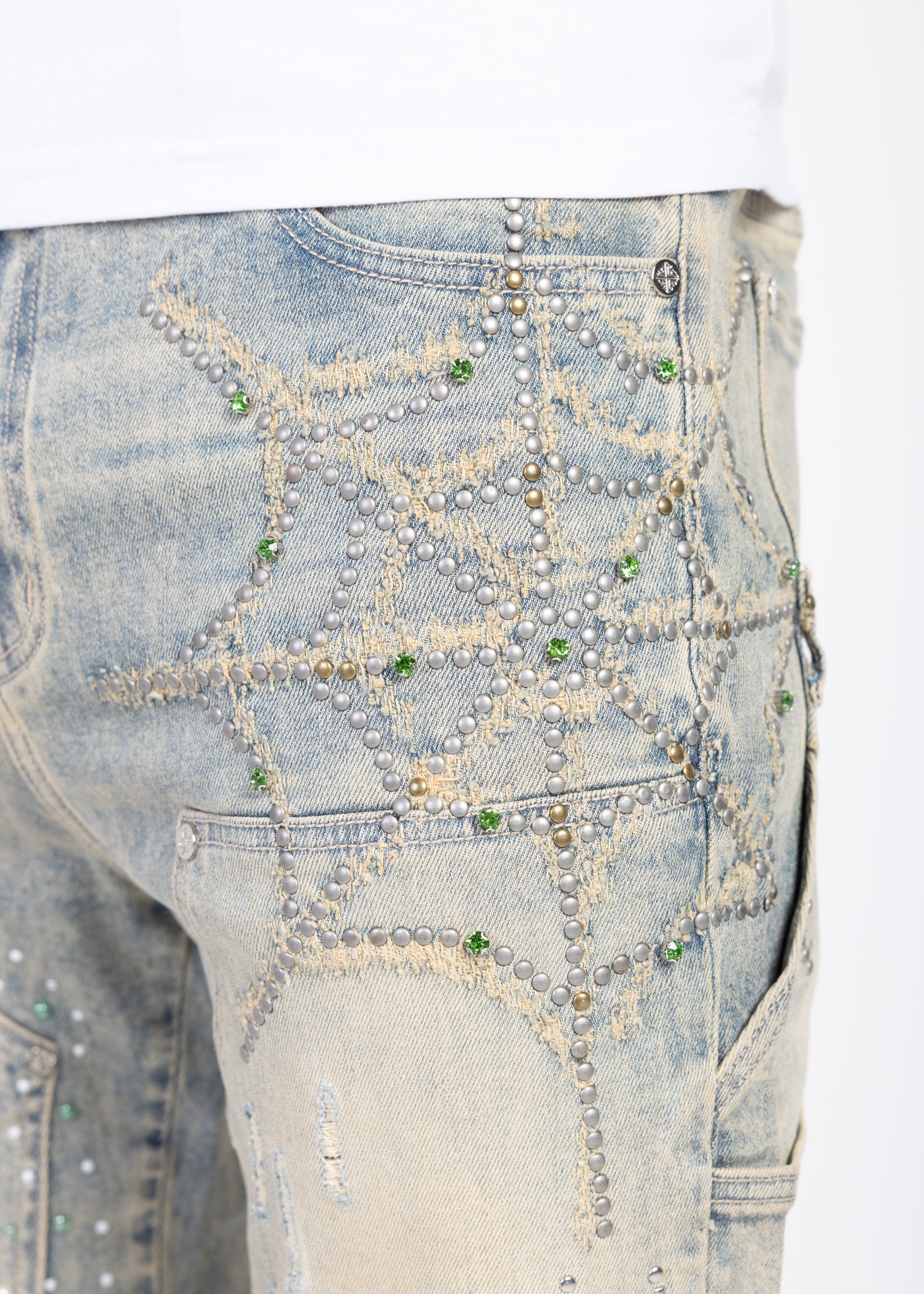 Emerald Spider Denim – GUAPI CLOTHING FZ-LLC