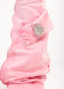 French Rose Black Ops Denim