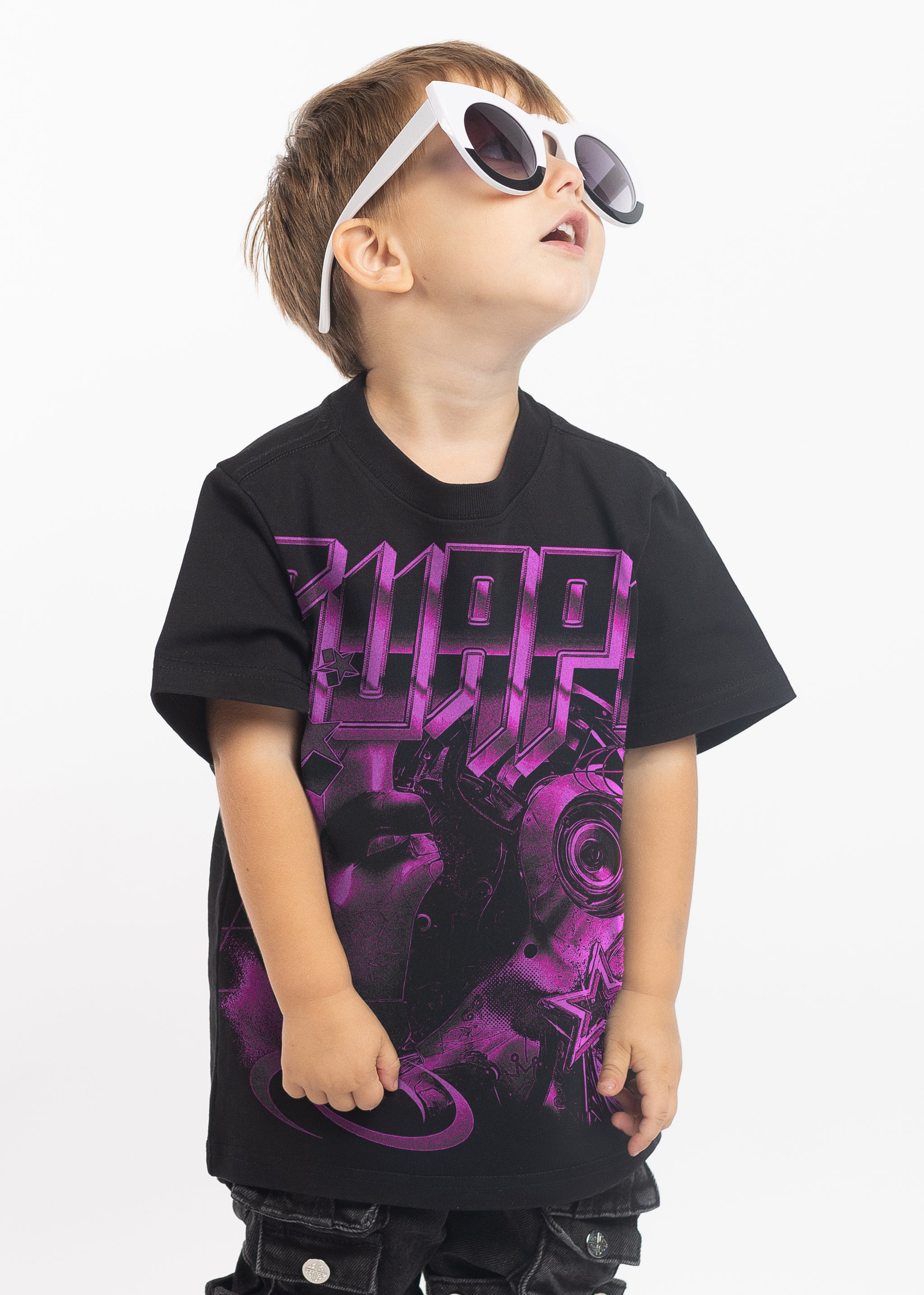 Cyber Pink Kids Tee