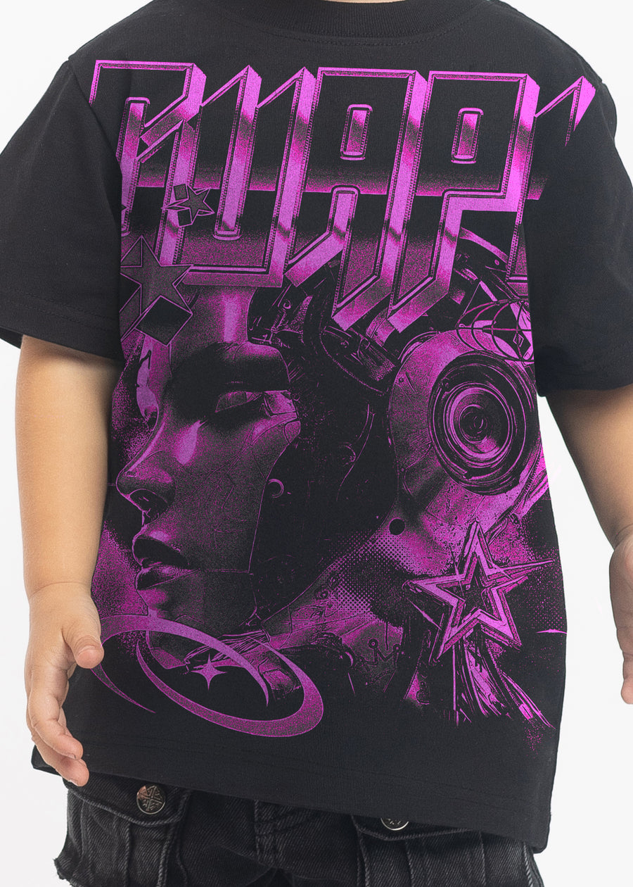 Cyber Pink Kids Tee