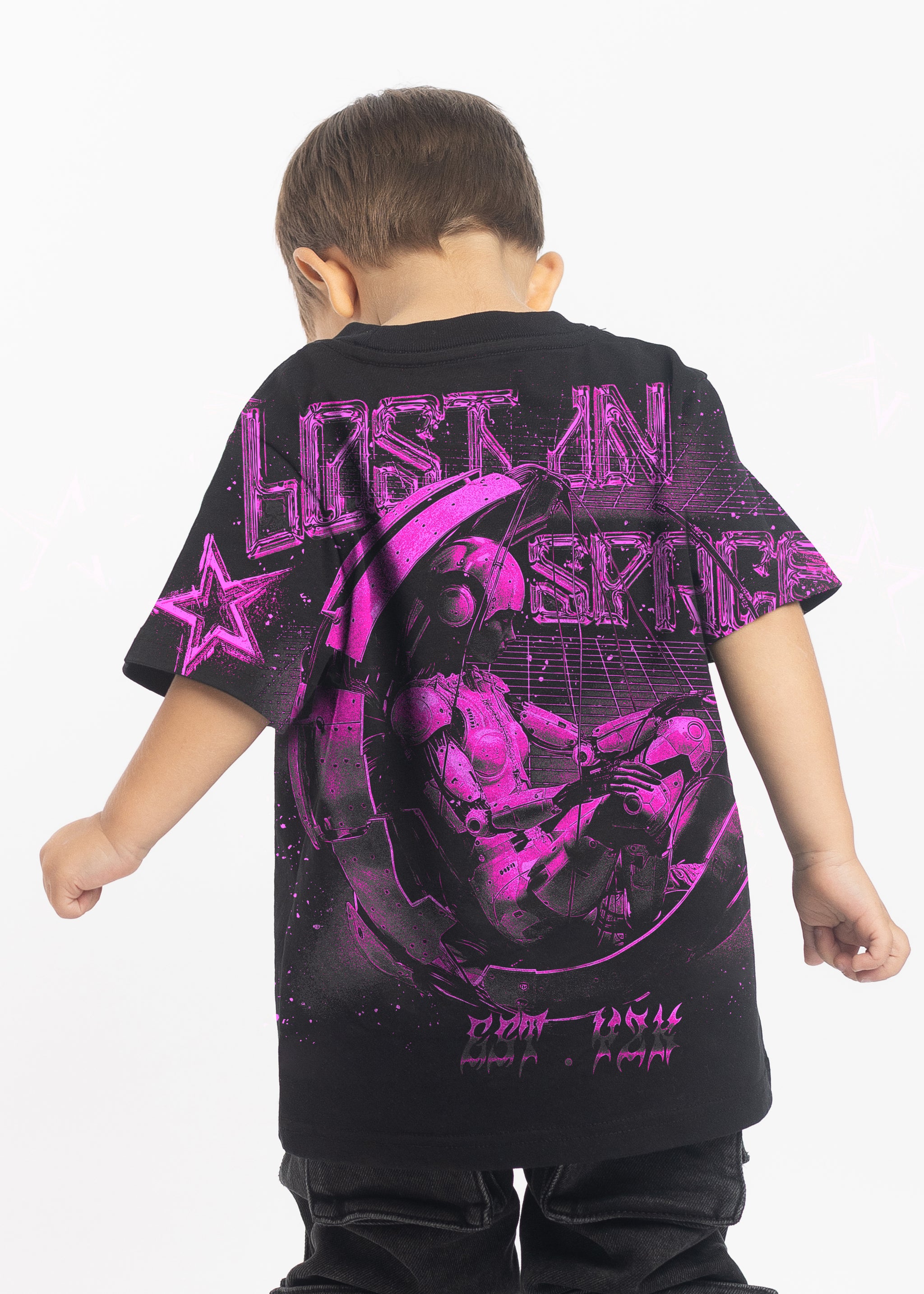 Cyber Pink Kids Tee