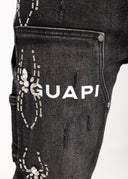Obsidian Black Spider Denim V2