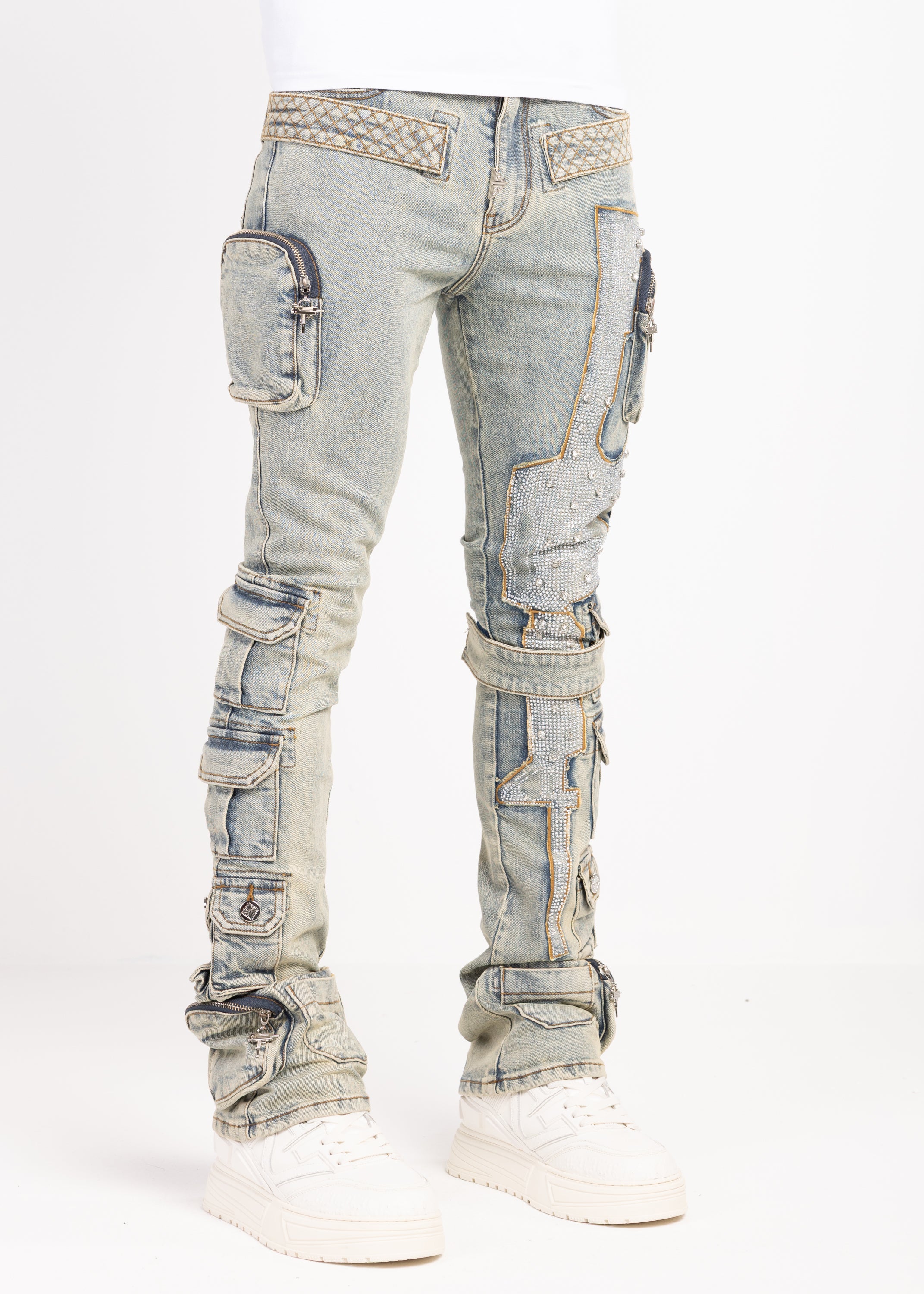 Vintage Machine Gun Denim – GUAPI CLOTHING FZ-LLC