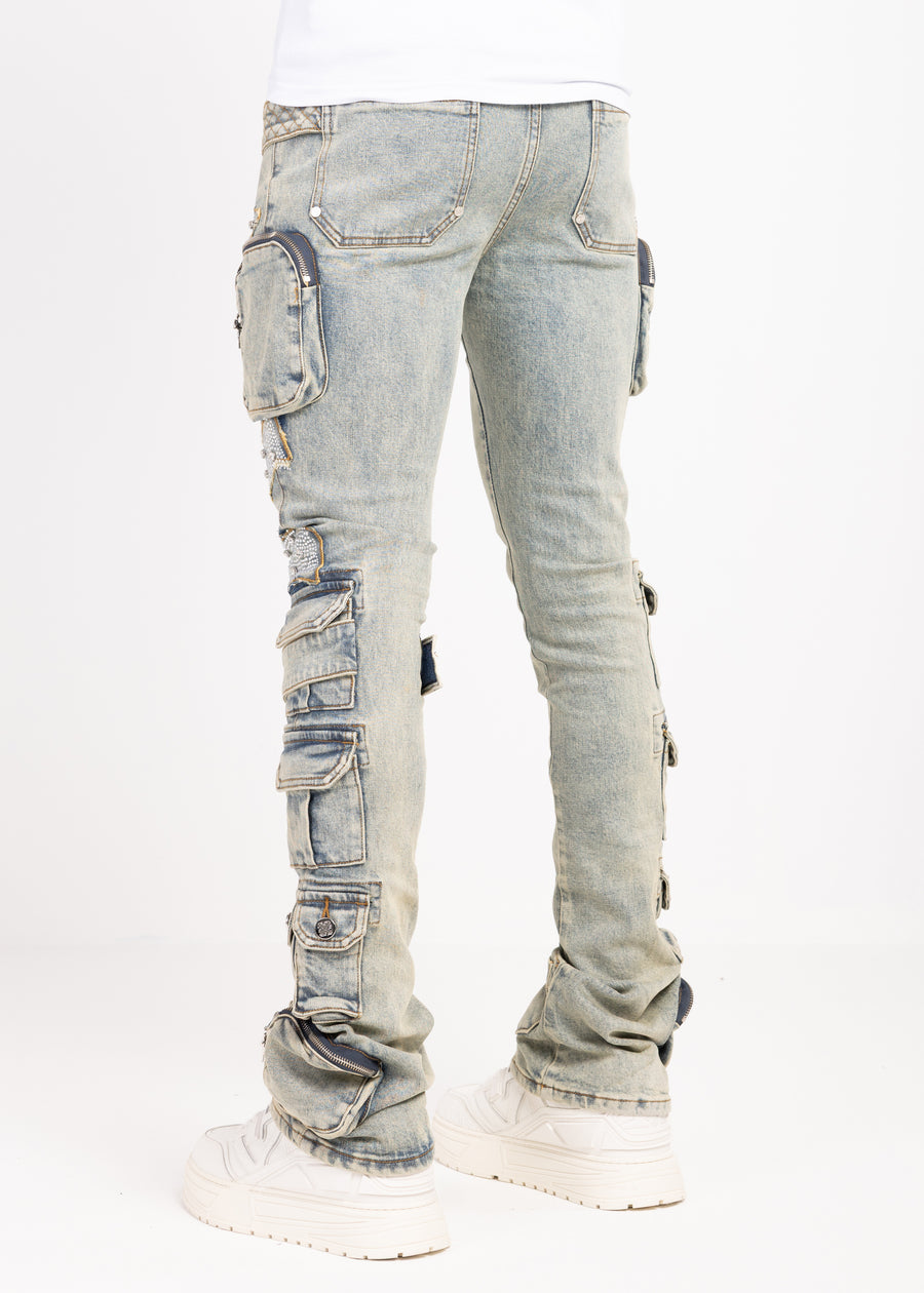 Vintage Machine Gun Denim