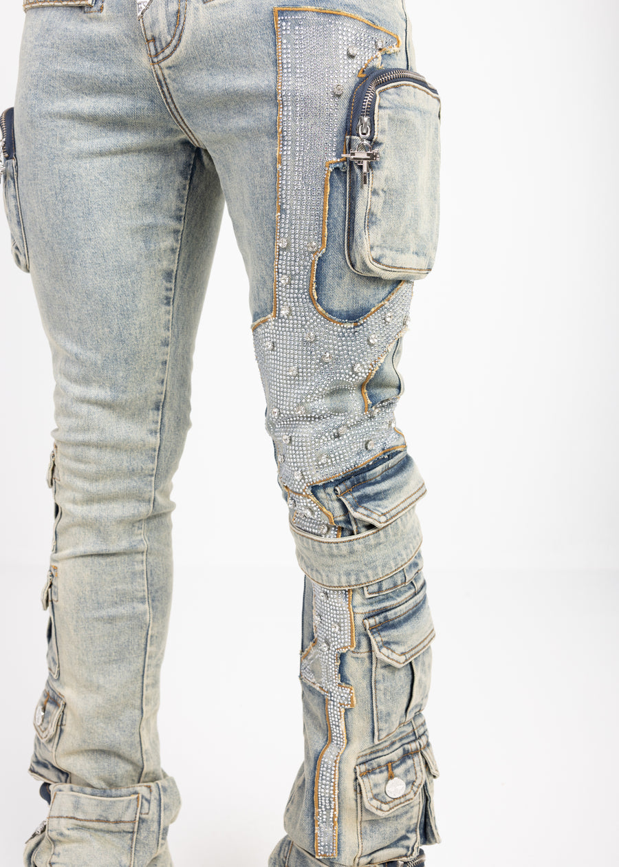 Vintage Machine Gun Denim