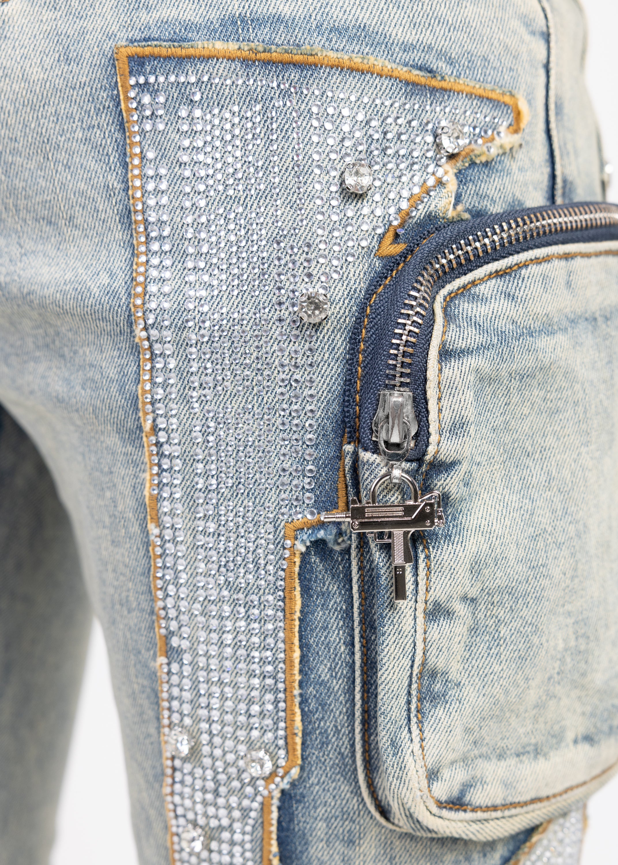 Vintage Machine Gun Denim – GUAPI CLOTHING FZ-LLC